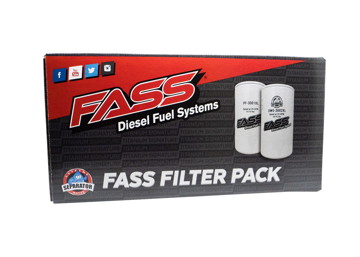 FASS Diesel Fuel Systems XL Filter Pack