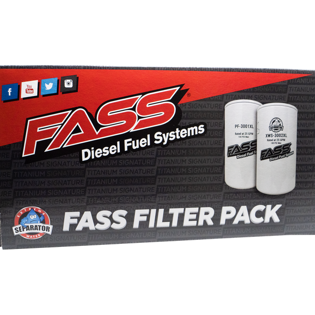 FASS Diesel Fuel Systems XL Filter Pack