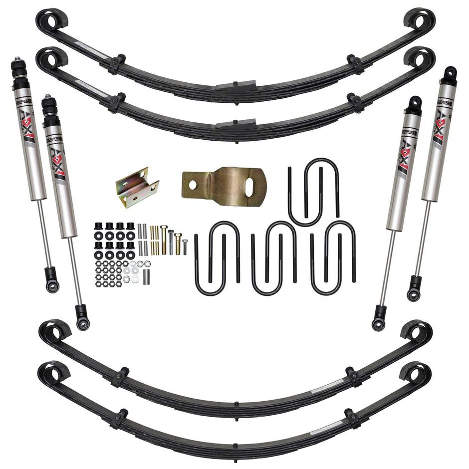 4 In. Suspension Lift Kit With ADX M2.0 Aluminum Monotube Shocks.