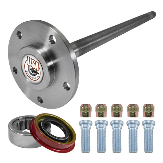 Rear Axle Kit Fits GM 8.5" Diff 30 Spline 5 Lug 33-3/8" Long 2.880" OD