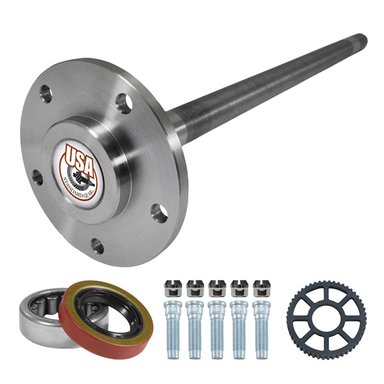 Rear Axle Kit Fits Ford 7.5"/8.8" Diff 28 Spline 5 Lug W/ABS 30" Long