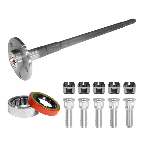 Rear Axle Kit Fits Chrysler 8.25" Diff  29 Spline 5 Lug 31-1/2" Long 1.620" Brg