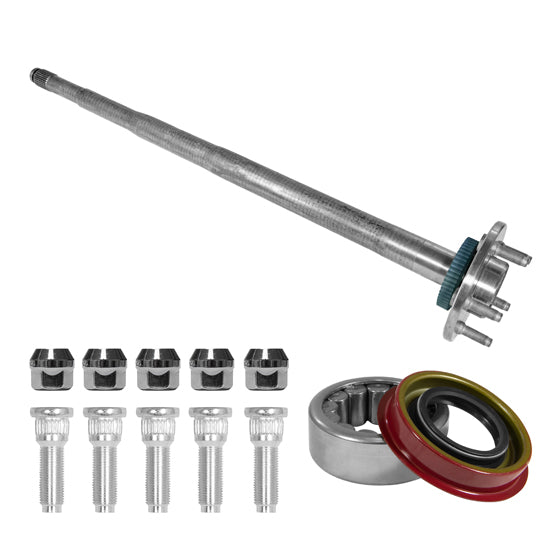 Rear Axle Kit Fits Chrysler 8.25" Diff  29 Spline  5 Lug 31-1/2" Long 1.705" Brg