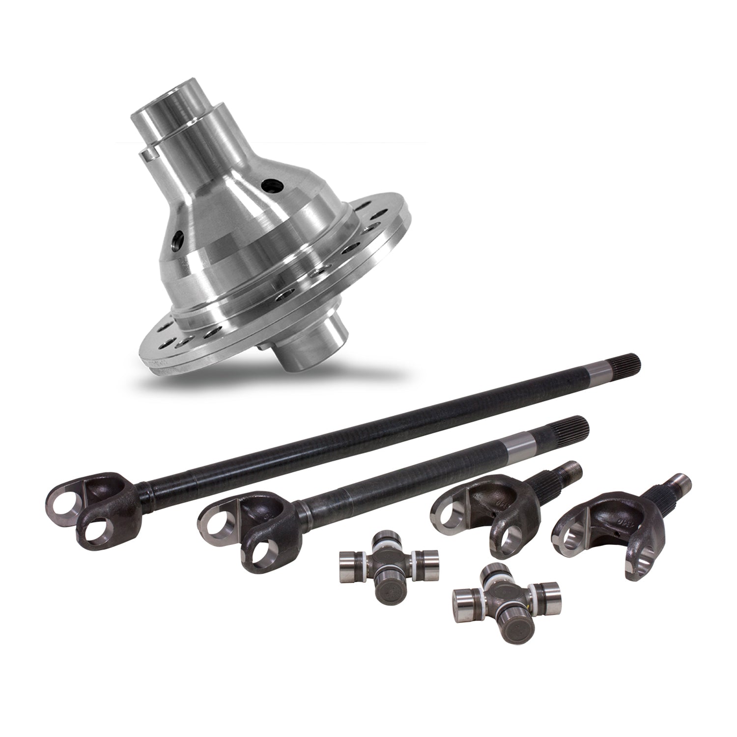 USA Standard Gear Chromoly Front Axle & Grizzly Locker Kit  Dana 30/Super Joints