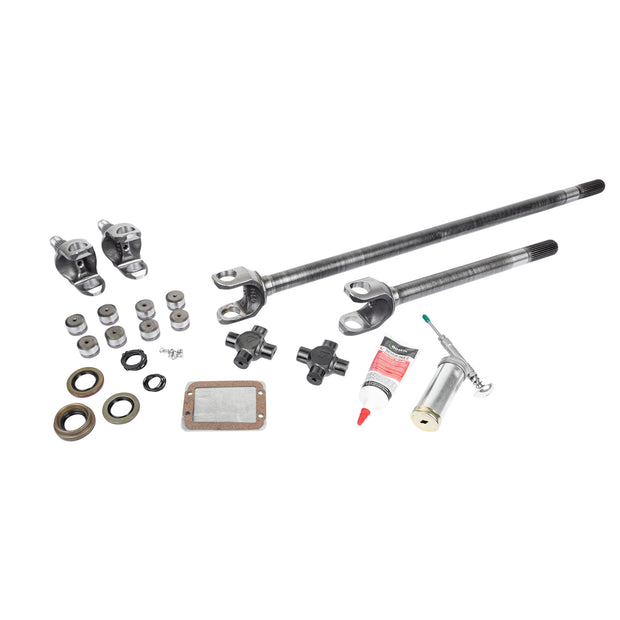 USA Standard Gear Chromoly Front Axle Kit  Dana 30  27 Spline  Super Joints