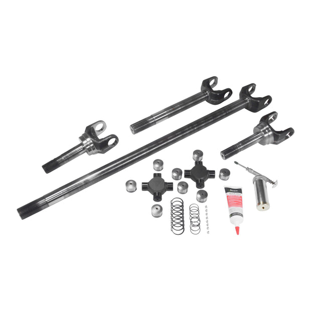 USA Standard Gear Chromoly Front Axle Kit  GM 8.5”  19/28 Spline  Super Joints