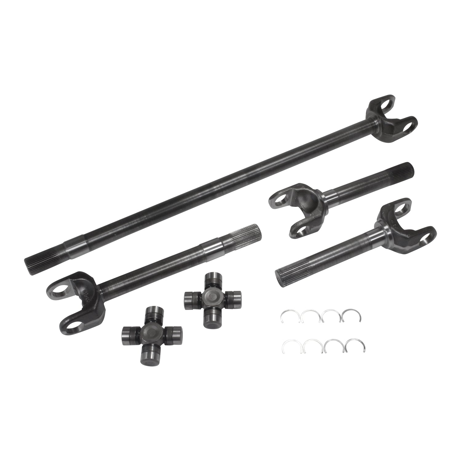 USA Standard Gear Chromoly Front Axle Kit  Dana 60  35 Spline  W/733X U-Joints
