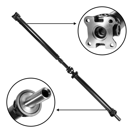NEW USA Standard Rear Driveshaft For F150  89.5" Overall Length