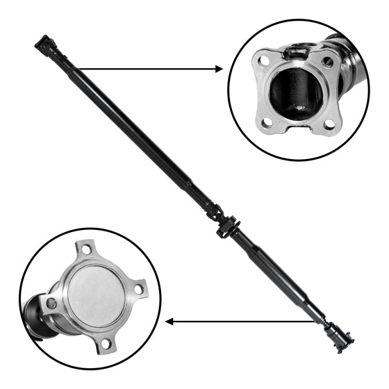 USA Standard Rear Driveshaft For Ford Edge/Lincoln MKX  80.5" Flange To Flange