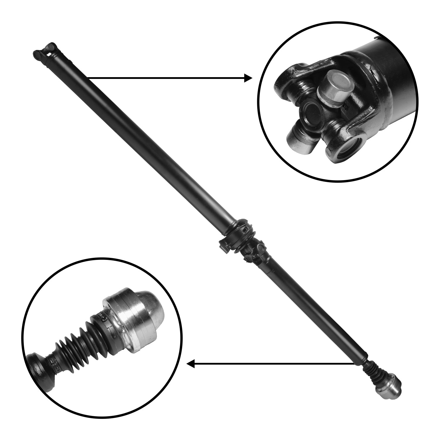 USA Standard Rear Driveshaft For Ford Escape/Mariner/Tribute Exc Hybrid  73