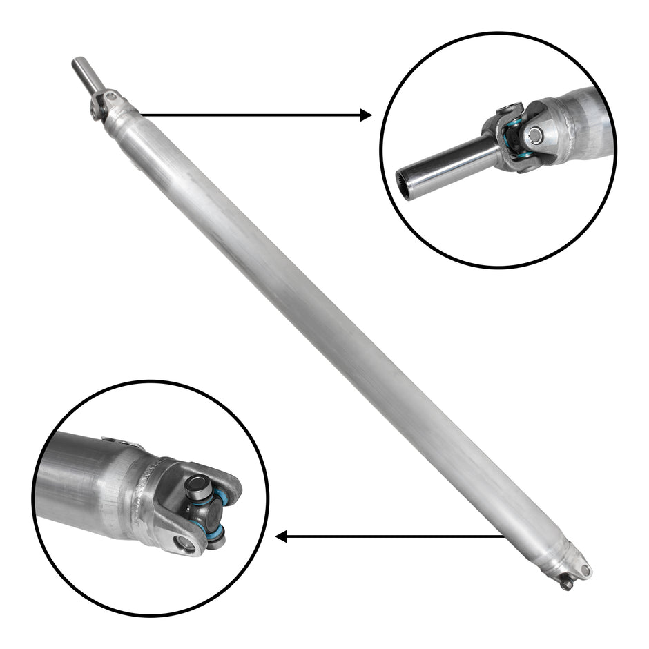 USA Standard Aluminum Driveshaft For Chevy Silverado/GMC Sierra 4WD 68.25" Long