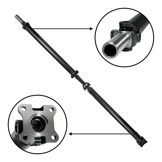 USA Standard Rear Driveshaft For Ford F-150  04-08 4WD  89.125" Compressed Lenth