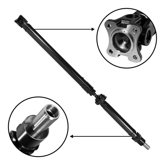 USA Standard Rear Driveshaft  Subaru Outback  5 Spd A/T  58.3
