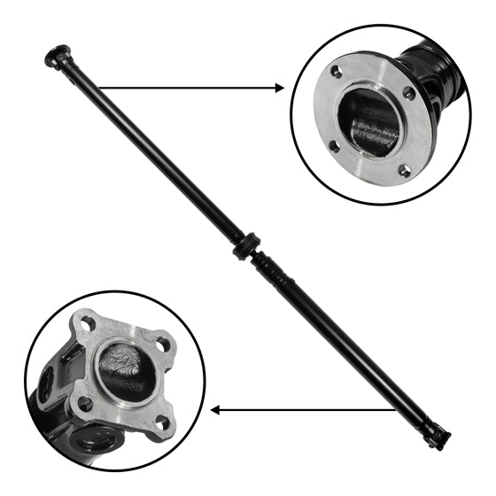 NEW USA Standard Rear Driveshaft For Nissan Rogue  81" Flange To Flange