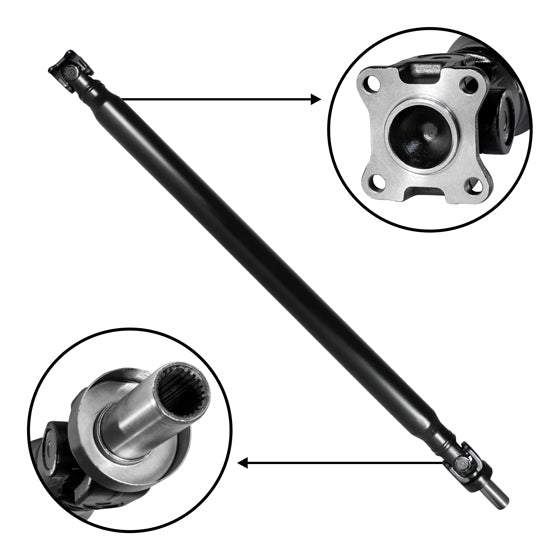 USA Standard Rear Driveshaft Toyota 4Runner 3.4L V6  2WD A/T 1 Piece 60.75