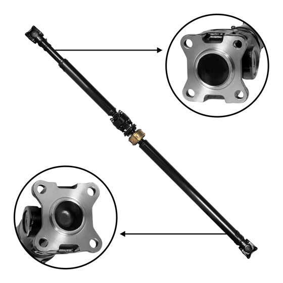 2 Piece Rear Driveshaft '98-'04 Tacoma 3.4L 2WD PreRunner  77