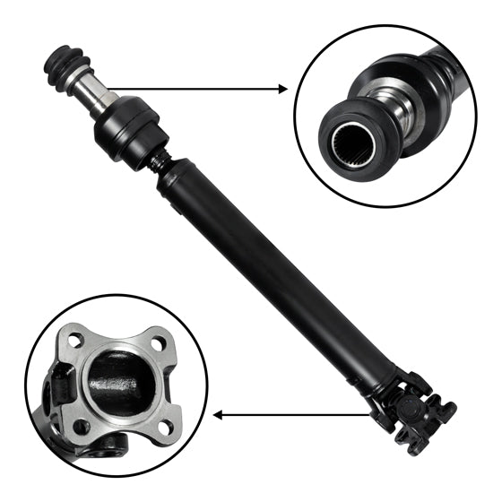 NEW USA Standard Front Driveshaft For Dodge Aspen & Durango  16" Weld To Weld