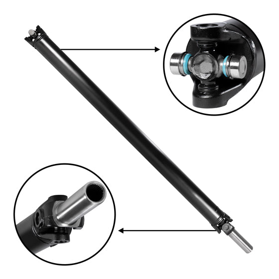 Rear Driveshaft GM Suburban/Avalanche/YukonXL  54.25" CentertoCenter  62" Ovrall