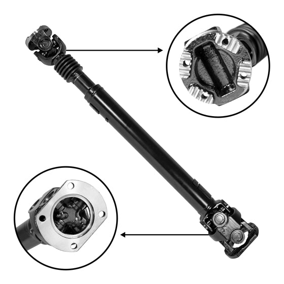 NEW USA Standard Front Driveshaft For RAM 2500 & 3500  36-1/4" Flange To Flange