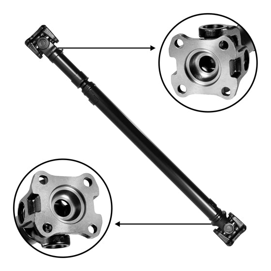 USA Standard Front Driveshaft F150/Expedition/Navigator 33.625" Flange To Flange
