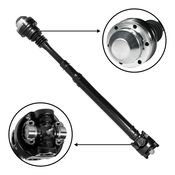 NEW USA Standard Front Driveshaft For Grand Cherokee  32-7/8" Flange To Center