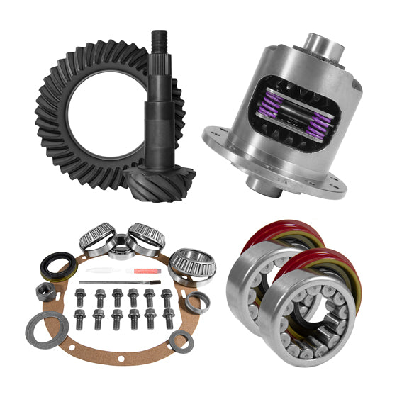 8.5" GM 4.11 Rear Ring & Pinion  Install Kit  30spl Posi  Axle Bearings & Seals