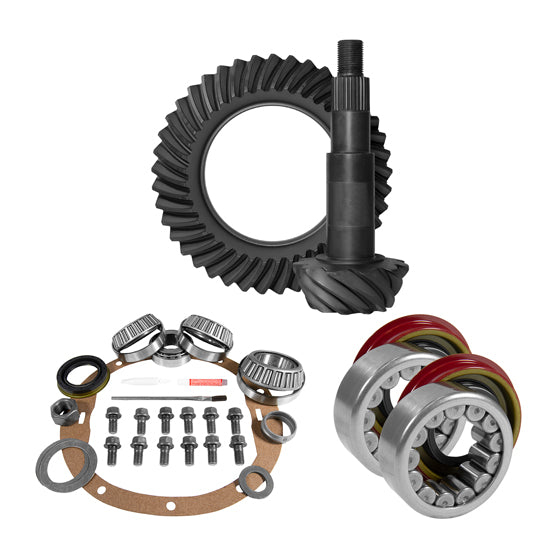 8.5" GM 3.73 Rear Ring & Pinion  Install Kit  Axle Bearings  1.78" Case Journal