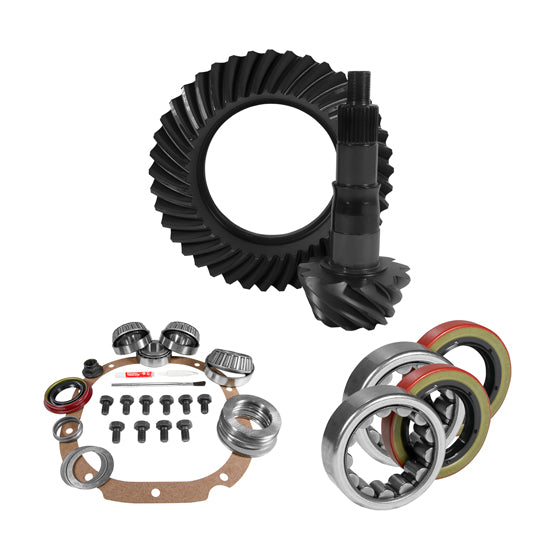 8.8" Ford 4.56 Rear Ring & Pinion  Install Kit  2.53" OD Axle Bearings & Seals
