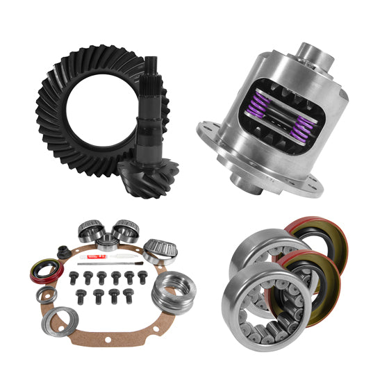 8.8" Ford 3.73 Rear Ring & Pinion  Install Kit  31spl Posi  2.99" Axle Bearings