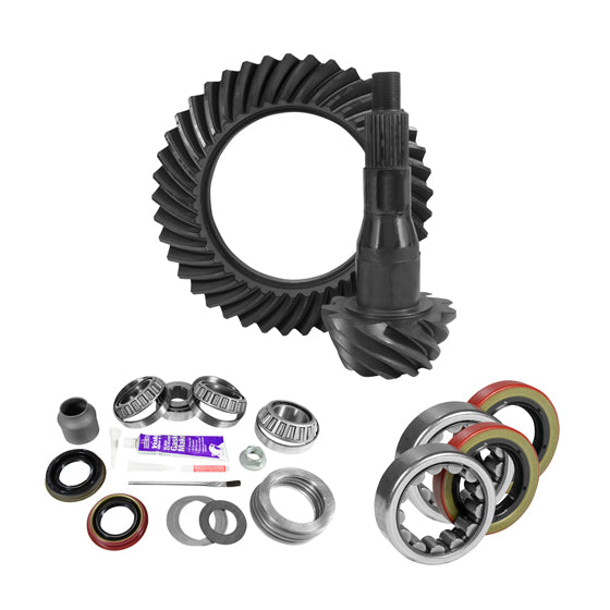 9.75" Ford 3.55 Rear Ring & Pinion  Install Kit  2.53" OD Axle Bearings & Seal