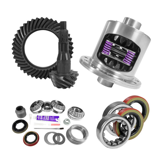 9.75" Ford 3.73 Rear Ring & Pinion  Install Kit  34spl Posi  Axle Bearings