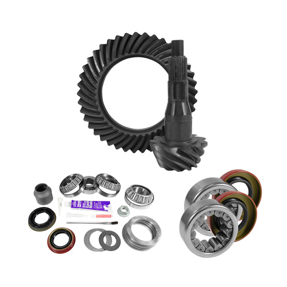 9.75" Ford 3.55 Rear Ring & Pinion  Install Kit  2.99" OD Axle Bearings & Seals