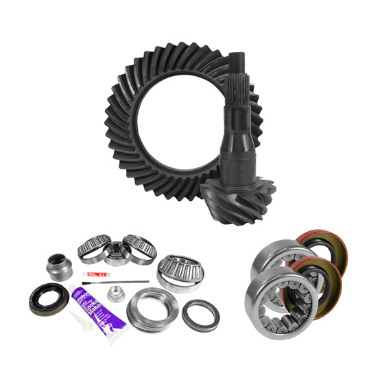9.75" Ford 3.55 Rear Ring & Pinion  Install Kit  Axle Bearings & Seal