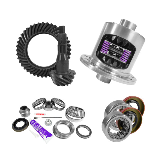 9.75" Ford 3.55 Rear Ring & Pinion  Install Kit  34spl Posi  Axle Bearings