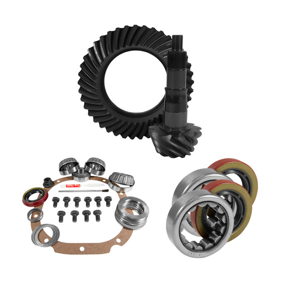 8.8" Ford 3.73 Rear Ring & Pinion  Install Kit  2.25" OD Axle Bearings & Seals