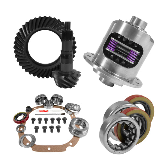 8.8" Ford 3.55 Rear Ring & Pinion  Install Kit  28spl Posi  2.25" Axle Bearings