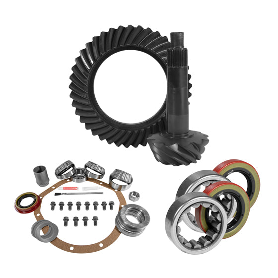 8.875" GM 12T Thick 4.11 Rear Ring & Pinion  Install Kit  Axle Bearings & Seals