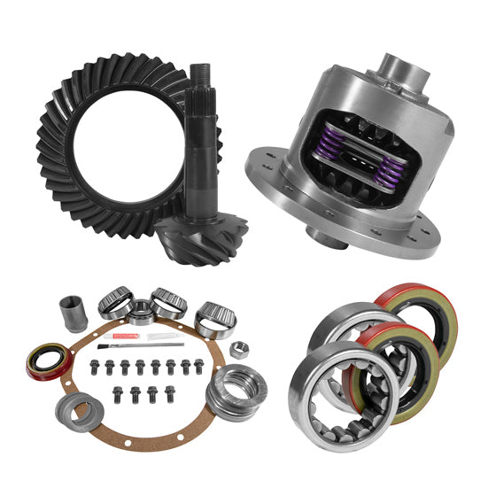 8.875" GM 12T 3.08 Rear Ring & Pinion  Install Kit  30spl Posi  Axle Bearings