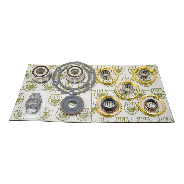 Manual Transmission GETRAG Bearing Kit 1988-1989 GM Truck 1st Design 3-Piece Input And Output Bearings  W/ Synchros