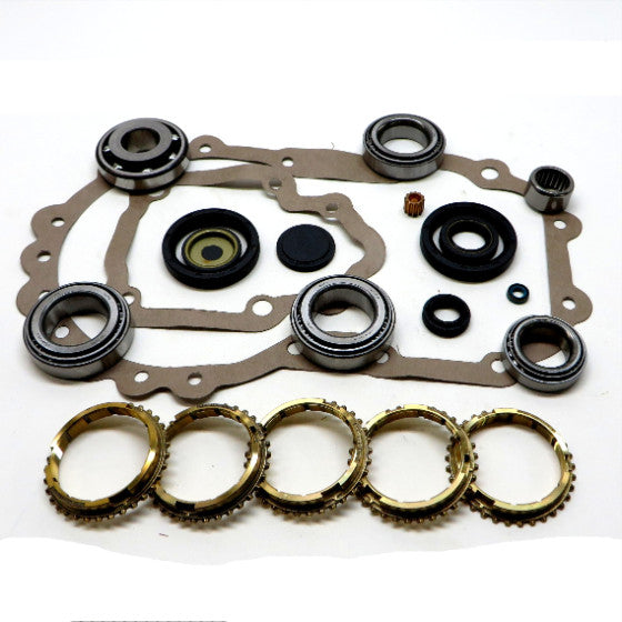 USA Standard Manual Transmission Bearing Kit 1989+ VW Black Rear Cover With Synchros
