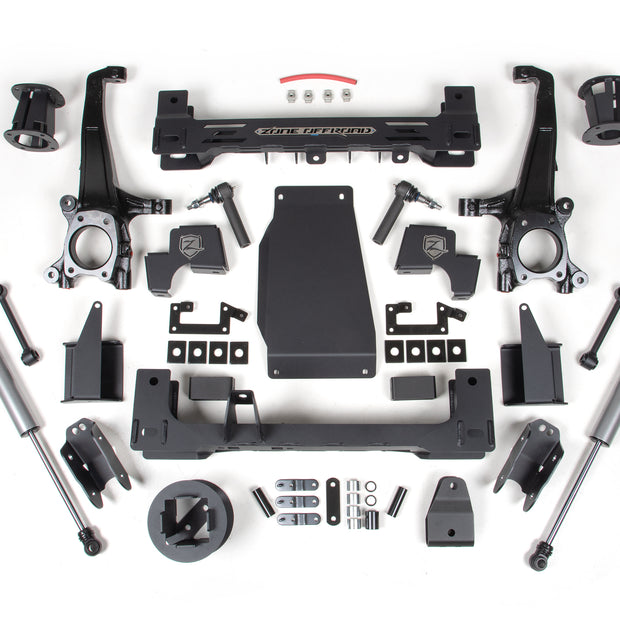 ZONE 6 Inch Suspension Lift Kit - FOX Adventure Shocks