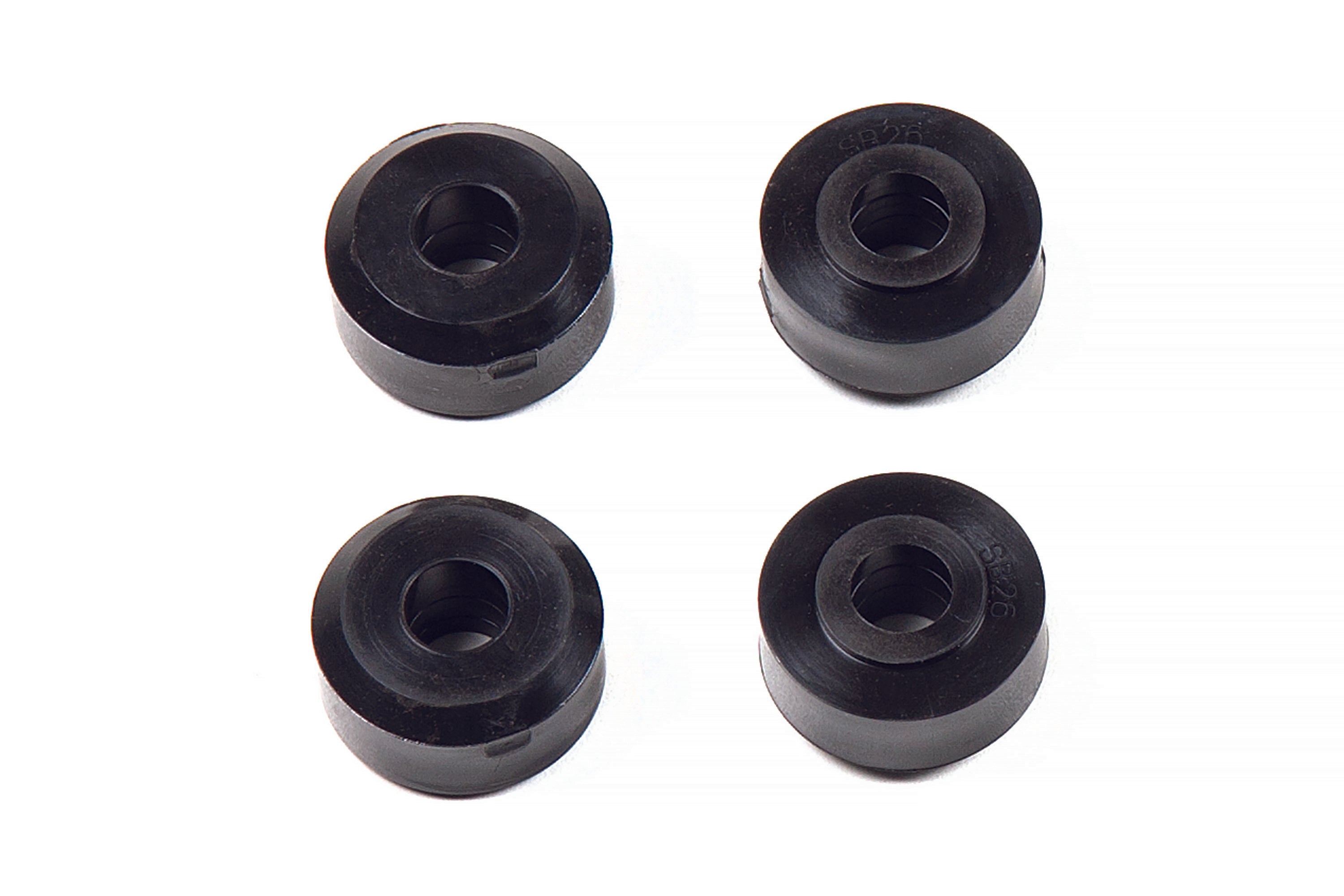 Stem Bushing 3/8in ID - Black (4 Pcs)