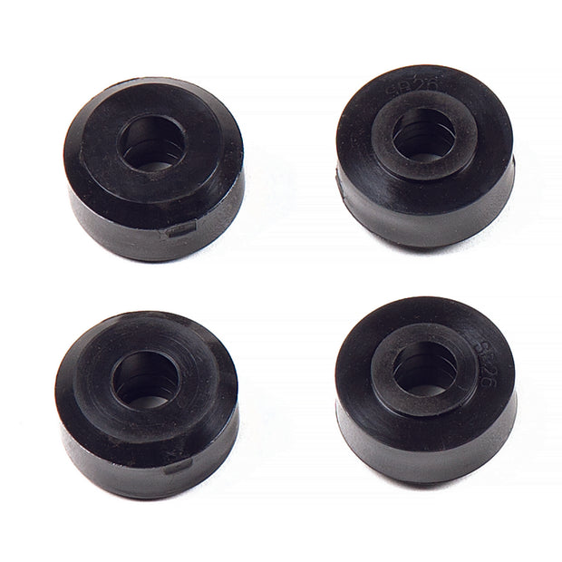 Stem Bushing 1/2in ID - Black (4 Pcs)
