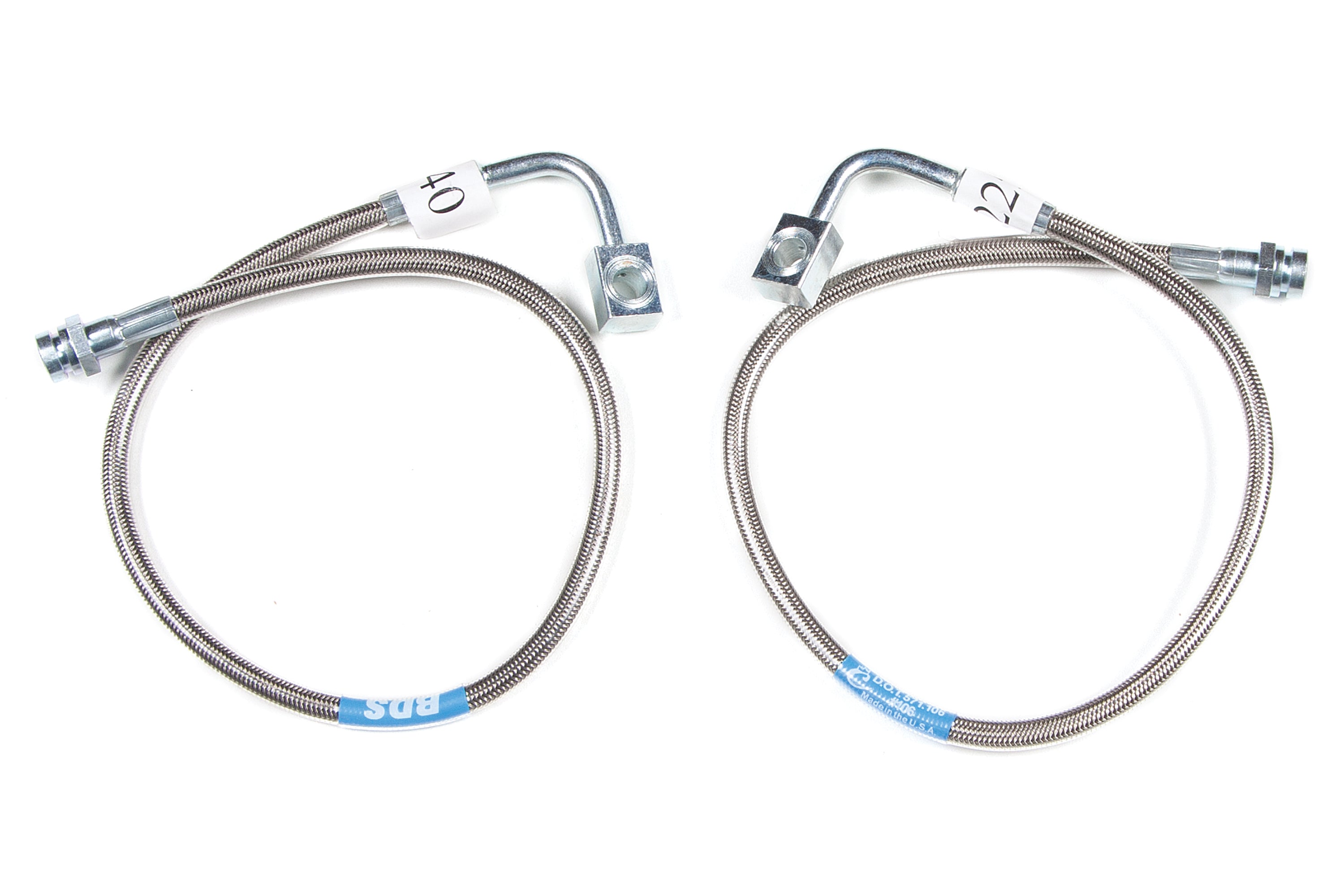 Jeep JK Front Stainless Brakelines