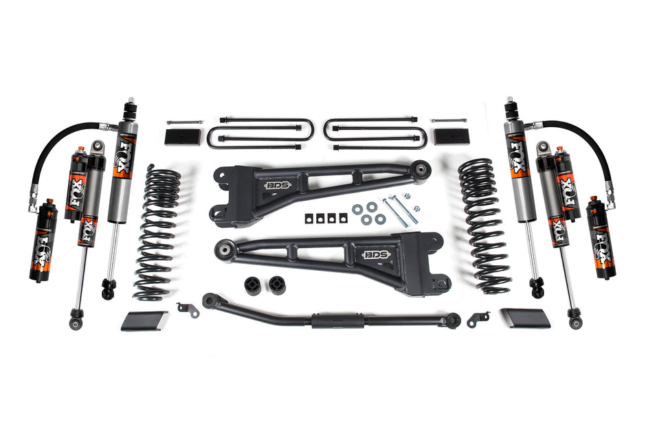 2023-2026 Ford F450 2.5"  Radius Arm Suspension Lift Kit  1"  Rear Block - 2.0 I