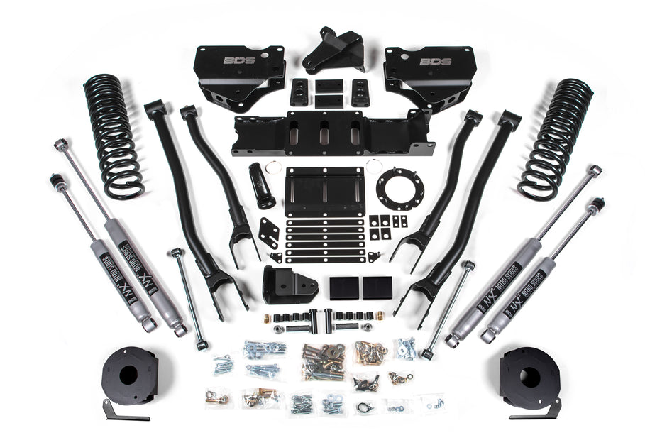 2019-2024 Ram 2500 4" 4-Link Diesel - Rear AirRide - NX2 Shocks