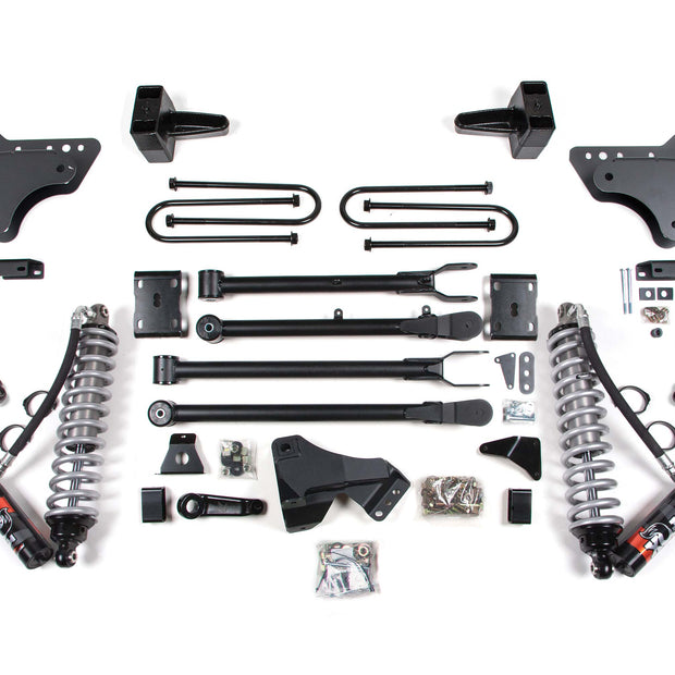 2011-2016 Ford F250/F350 4wd 4" 4-Link Suspension Lift Kit  2" Rear  Block  Dies