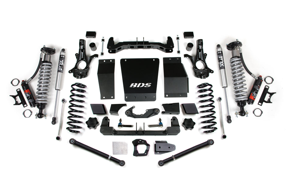 2015-2019 GM SUV 4WD 6" Suspension Lift Kit  Alum/Stamped  6" Rear  Coil Spring