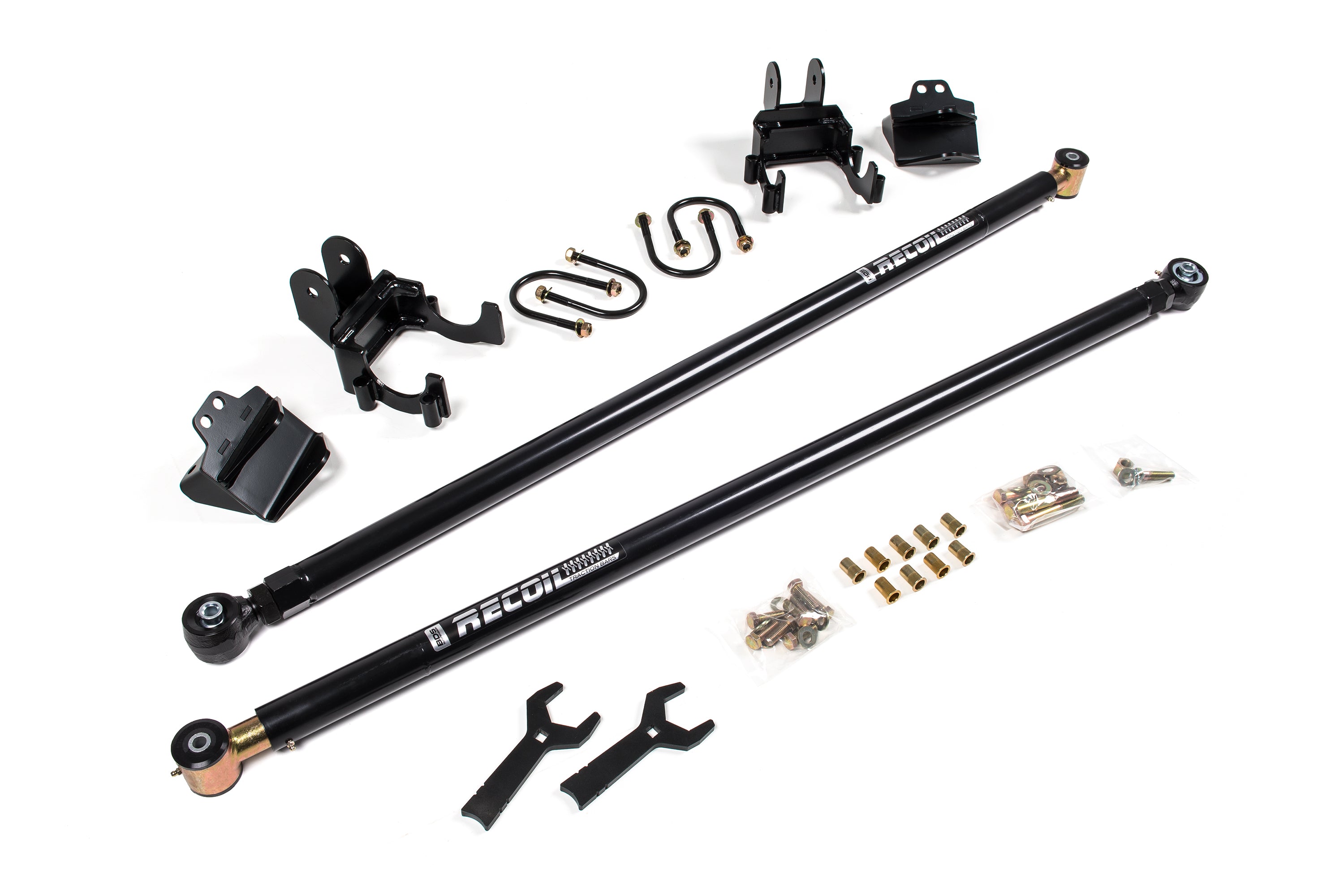 2011-2016 Ford F250/350 Recoil Traction Bar Kit - Long Bed