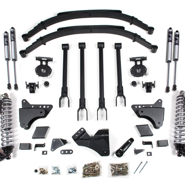2011-2016 Ford F250/F350 4wd 8" 4-Link Suspension Lift Kit  7" Rear  Spring  Die